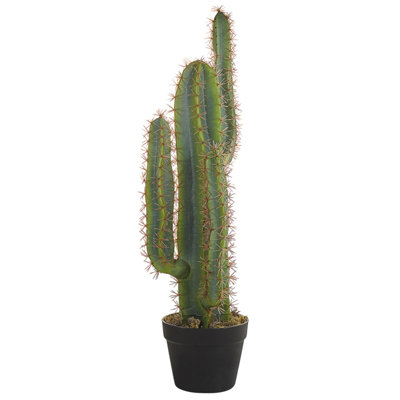 Beliani Artificial Plant Cactus 78 Cm Green from B&Q
