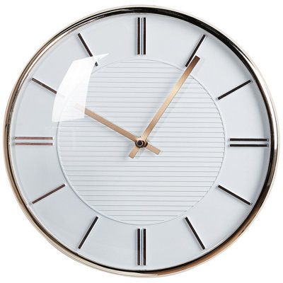 B&Q -   Wall Clock Daroca 34 Cm White