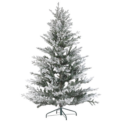 Beliani Artificial Snowy Christmas Tree Brisco 180 Cm White from B&Q