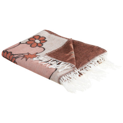 Beliani Blanket Darau 130 X 170 Cm Multicolour from B&Q
