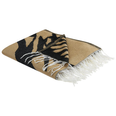 Beliani Blanket Kudiya 130 X 170 Cm Beige from B&Q