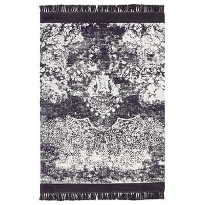 Beliani Rug Akarsu Violet 160 X 230 Cm Viscose from B&Q