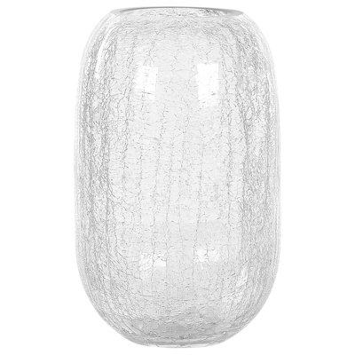 B&Q -  Flower Vase Kyrakali Glass 28 Cm Transparent