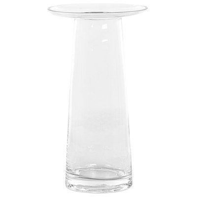 B&Q -  Flower Vase Manna Glass 26 Cm Transparent