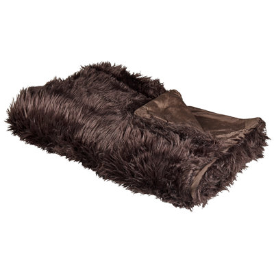 B&Q -  Bedspread Delice 150 X 200 Cm Brown