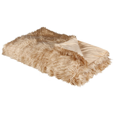 B&Q -  Bedspread Delice 150 X 200 Cm Light Brown
