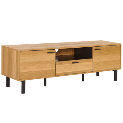 B&Q -  Tv Stand Claremont Light Brown