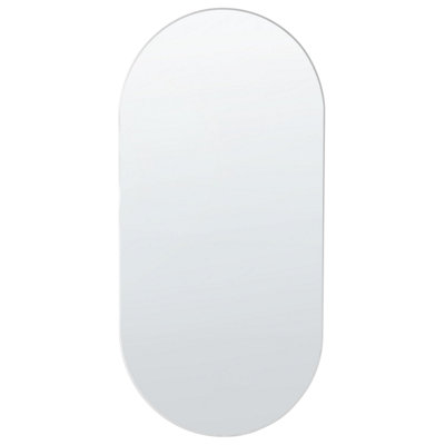 B&Q -  Wall Mirror Alfortville 40 Cm 80 Cm Silver