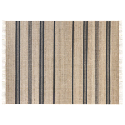 B&Q -  Rug Talpur Graphite Grey 160 X 230 Cm Jute