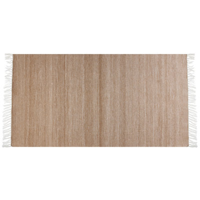 B&Q -  Rug Malhia Sand Beige 80 X 150 Cm