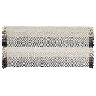 B&Q -  Rug Emirler White 80 X 150 Cm Wool