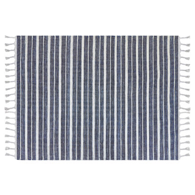 B&Q -  Rug Bademli Dark Blue 160 X 230 Cm