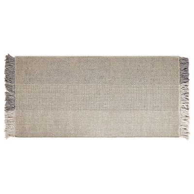 B&Q -  Rug Tekeler Grey 80 X 150 Cm Wool