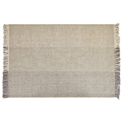 B&Q -  Rug Tekeler Grey 140 X 200 Cm Wool