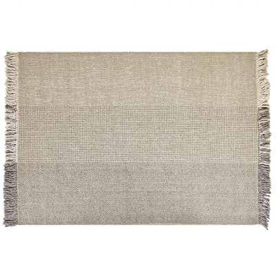 B&Q -  Rug Tekeler Grey 160 X 230 Cm Wool