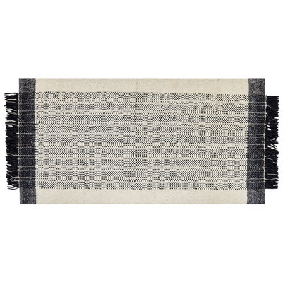 B&Q -  Rug Ketenli White 80 X 150 Cm Wool