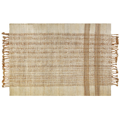 B&Q -  Rug Ortaoba Beige 160 X 230 Cm Jute