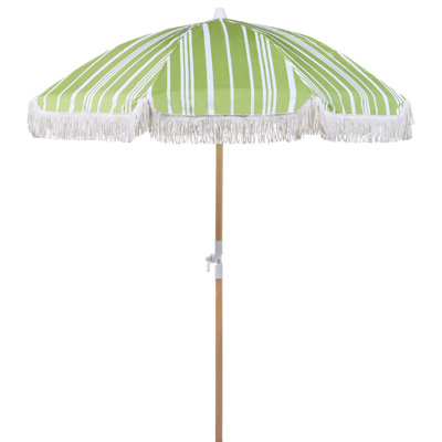 Beliani Patio Parasol 150 Cm Mondello Green from B&Q