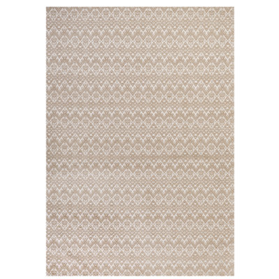 B&Q -  Rug Atima Beige 160 X 230 Cm Jute