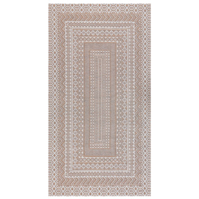 B&Q -  Rug Baglar White 80 X 150 Cm Jute
