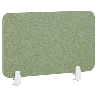 B&Q -  Desk Screen Wally Green