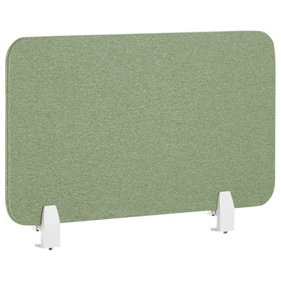 B&Q -  Desk Screen Wally Green