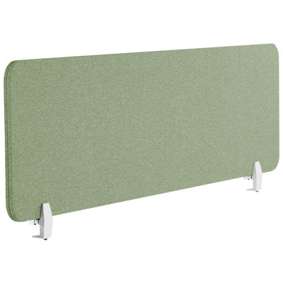B&Q -  Desk Screen Wally Green