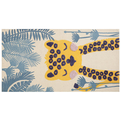 B&Q -  Kids Rug Luas Multicolour 80 X 150 Cm Cotton