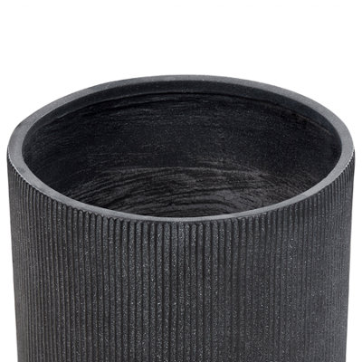B&Q -  Plant Pot Oreoi 55 Cm Graphite Grey