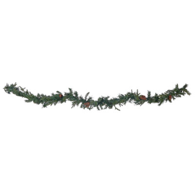 Beliani Christmas Garland Led Kamerun 270 Cm Green from B&Q