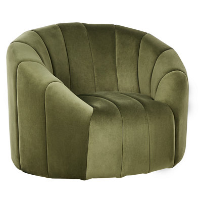Beliani Armchair Malung Velvet Dark Green from B&Q
