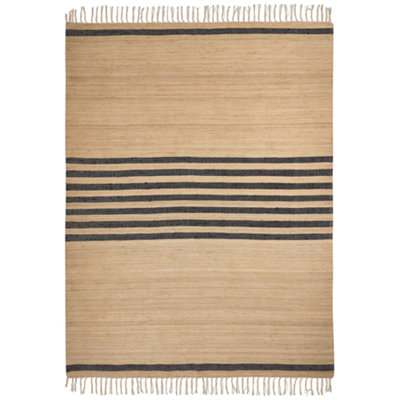 B&Q -  Rug Ericek Beige 160 X 230 Cm Jute
