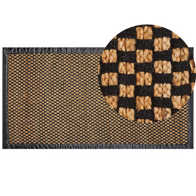 B&Q -  Rug Gerce Beige 80 X 150 Cm Jute