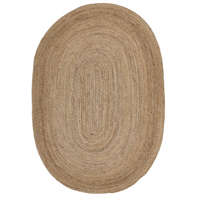 B&Q -  Rug Demirci Beige 160 X 230 Cm Jute