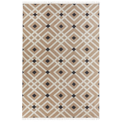 B&Q -  Rug Esencik Beige 200 X 300 Cm Jute