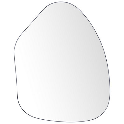 B&Q -  Wall Mirror Puteaux 70 Cm 92 Cm Metal Black