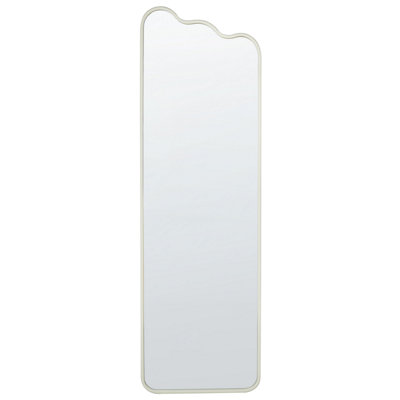 B&Q -  Wall Mirror Abzac 45 Cm 145 Cm Metal Off-White