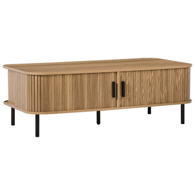 Beliani Coffee Table Bradley Brown With Storage from B&Q