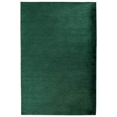 B&Q -  Rug Gesi Ii Dark Green 200 X 300 Cm Viscose