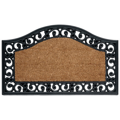 B&Q -  Doormat Pulag Natural 45 X 75 Cm Coir