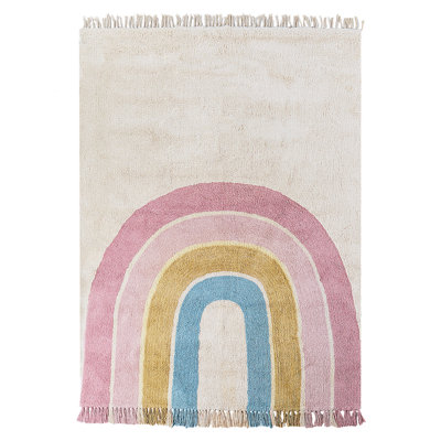 B&Q -  Kids Rug Tatarli Multicolour 140 X 200 Cm Cotton