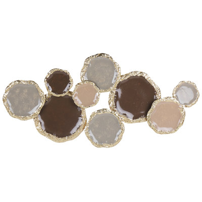 B&Q -  Wall Decor Argon Metal 57 Cm Multicolour
