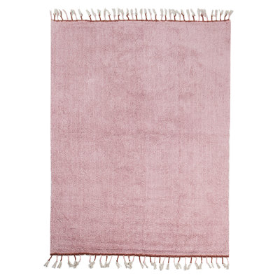 B&Q -  Kids Rug Caparli Pink 140 X 200 Cm Cotton
