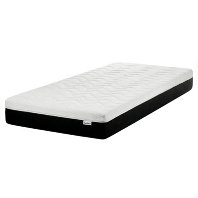 Beliani Gel Memory Foam Mattress Spongy H2/3 Medium 90 X 200 Cm (Eu Single) from B&Q