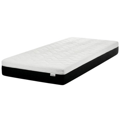 Beliani Gel Memory Foam Mattress Spongy H3/4 Firm 90 X 200 Cm (Eu Single) from B&Q