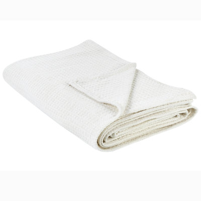 B&Q -  Bedspread Ragala Cotton 220 X 240 Cm Light Beige