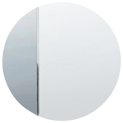 B&Q -  Wall Mirror Charron 80 Cm 80 Cm Blue