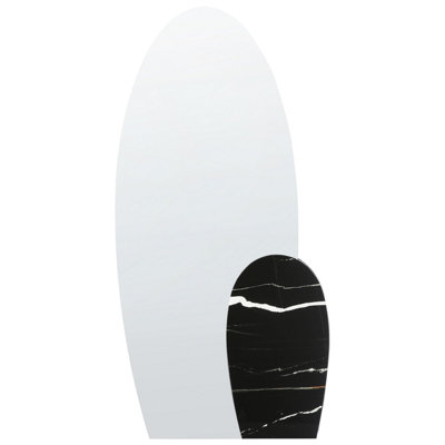 B&Q -  Wall Mirror Vierzon 58 Cm 120 Cm Black