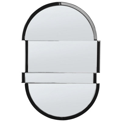 B&Q -  Wall Mirror Michery 60 Cm 90 Cm Black