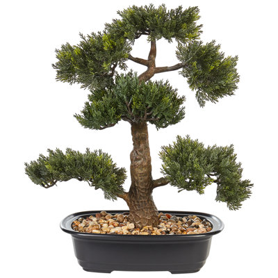 Beliani Artificial Plant Pine 44 Cm Green from B&Q